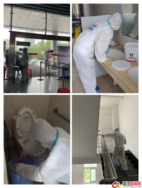 潜江市开展公共服务场所深度清洁消毒专项行动